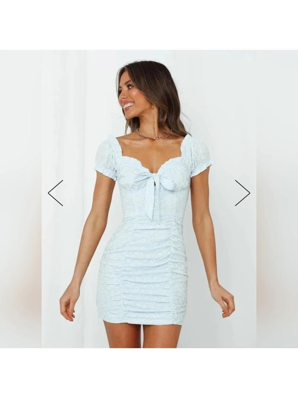 Europa SLV Daisy Print Dress